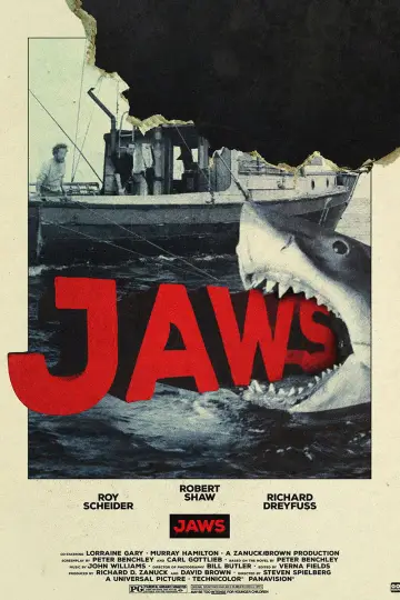 Poster to the movie "Jaws" #768270