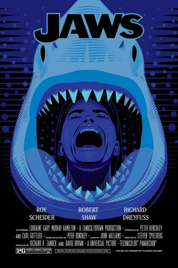 Poster to the movie "Jaws" #768278