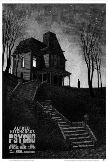 Poster to the movie "Psycho" #620151