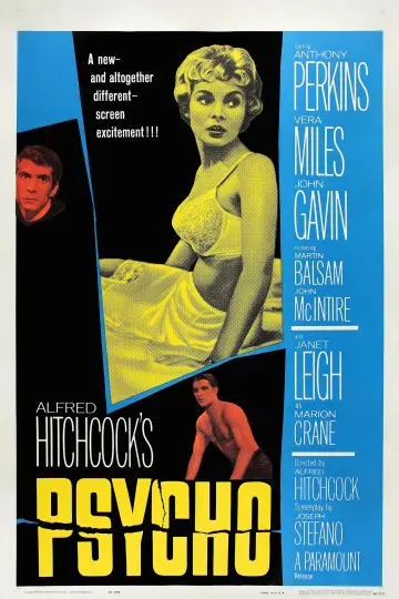 Poster to the movie "Psycho" #620152