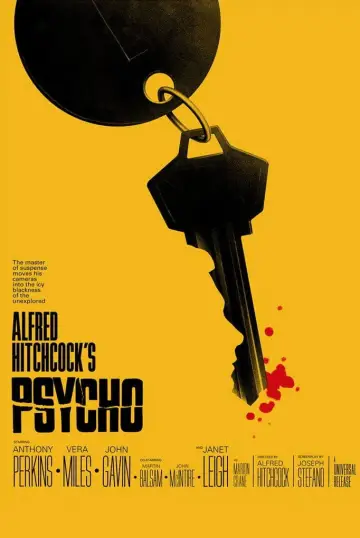 Poster to the movie "Psycho" #620189