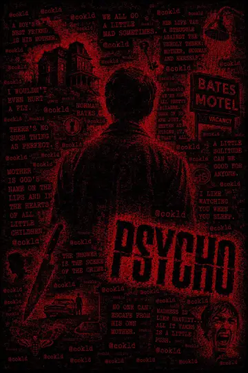 Poster to the movie "Psycho" #831713