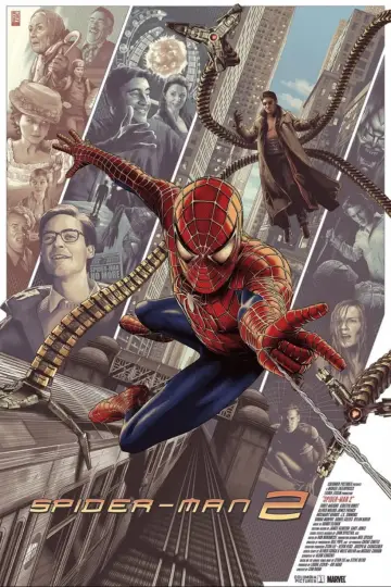 Poster to the movie "Spider-Man 2" #1643423