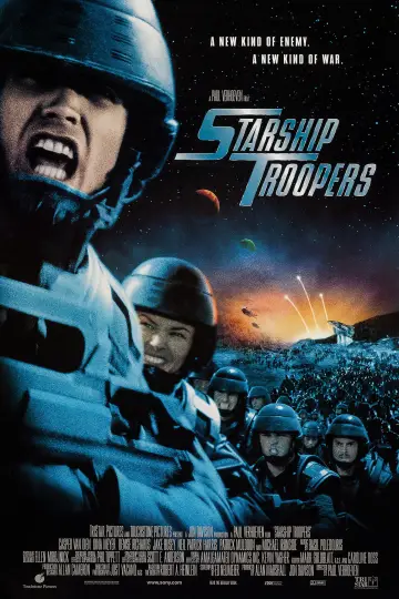 Poster to the movie "Starship Troopers" #605221