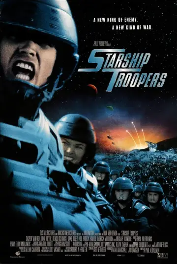 Poster to the movie "Starship Troopers" #71571