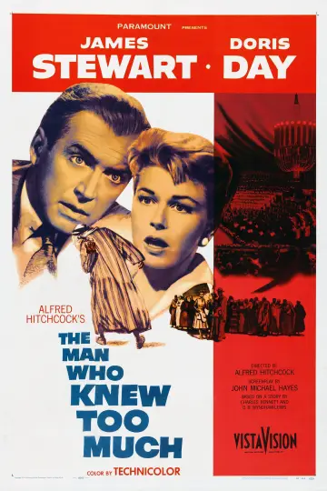 Poster to the movie "The Man Who Knew Too Much" #112265