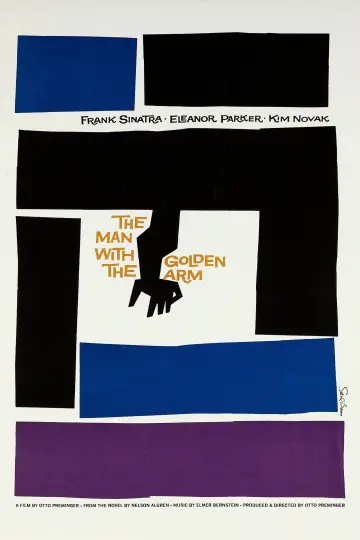 Poster to the movie "The Man with the Golden Arm" #1108305