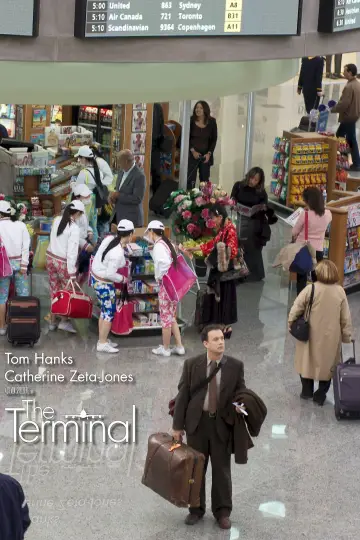 Poster to the movie "The Terminal" #640685
