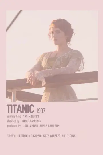 Poster to the movie "Titanic" #1529170