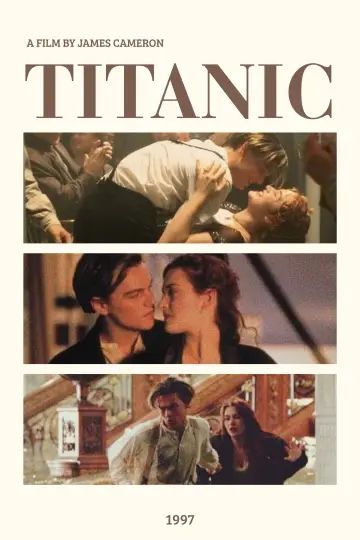 Poster to the movie "Titanic" #1642361