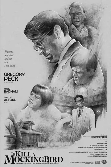 Poster to the movie "To Kill a Mockingbird" #714901
