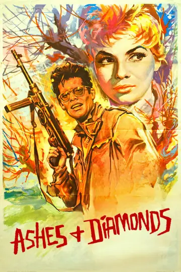 Poster to the movie "Ashes and Diamonds" #1060561