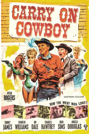 Poster to the movie "Carry On Cowboy" #1615434