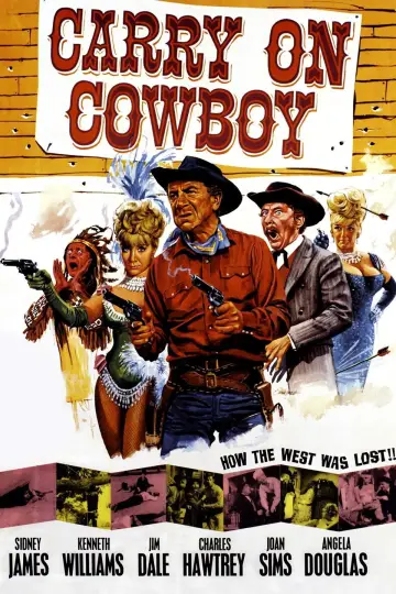Poster to the movie "Carry On Cowboy" #1615435