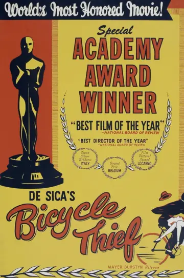 Poster to the movie "Bicycle Thieves" #1733016