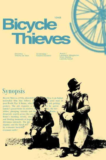 Poster to the movie "Bicycle Thieves" #1828002