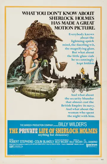 Poster to the movie "The Private Life of Sherlock Holmes" #1065327