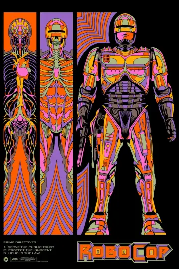 Poster to the movie "RoboCop" #617137