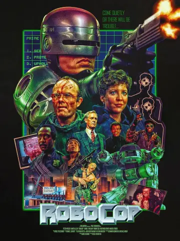 Poster to the movie "RoboCop" #914906