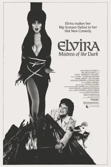 Poster to the movie "Elvira: Mistress of the Dark" #1184193
