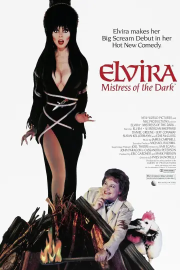 Poster to the movie "Elvira: Mistress of the Dark" #129962