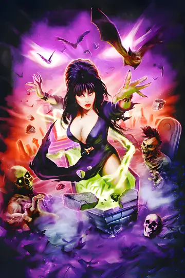Poster to the movie "Elvira: Mistress of the Dark" #808415