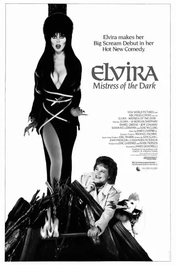 Poster to the movie "Elvira: Mistress of the Dark" #997762