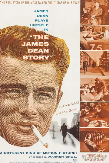 Poster to the movie "The James Dean Story" #1844436
