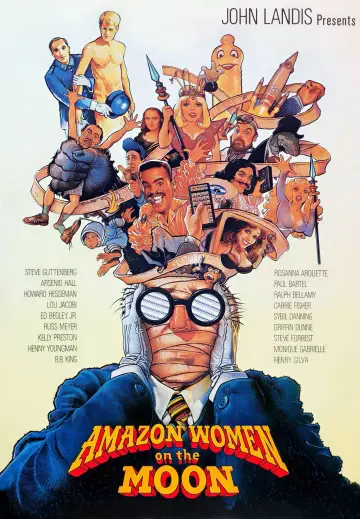Poster to the movie "Amazon Women on the Moon" #1762279