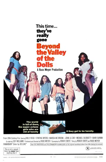 Poster to the movie "Beyond the Valley of the Dolls" #899719