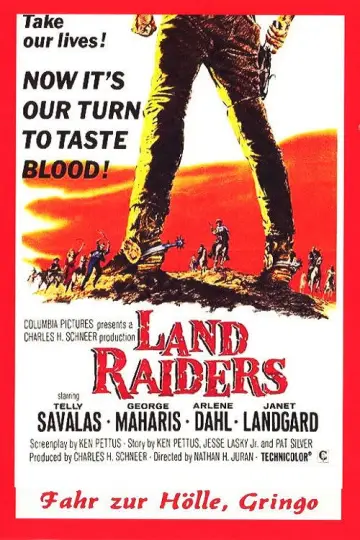 Poster to the movie "Land Raiders" #1134514