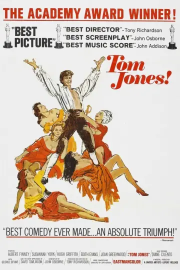 Poster to the movie "Tom Jones" #1104111