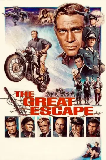 Poster to the movie "The Great Escape" #711218