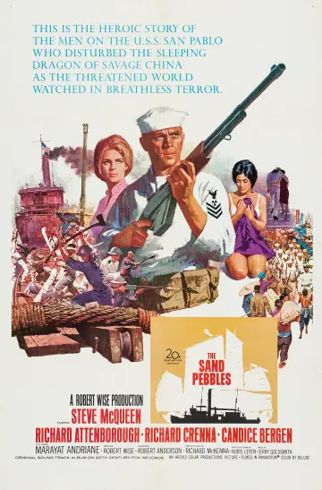 Poster to the movie "The Sand Pebbles" #726083