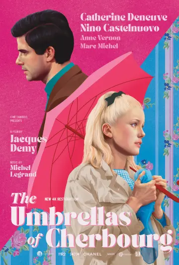 Poster to the movie "The Umbrellas of Cherbourg" #893981