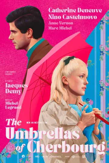 Poster to the movie "The Umbrellas of Cherbourg" #893982