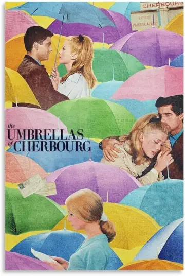 Poster to the movie "The Umbrellas of Cherbourg" #893984