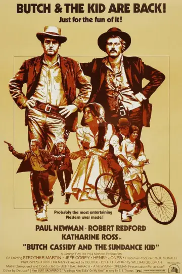 Poster to the movie "Butch Cassidy and the Sundance Kid" #706225