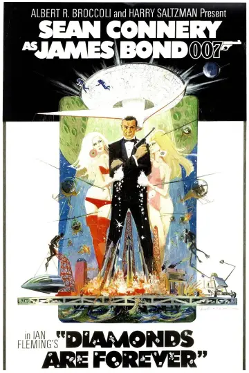 Poster to the movie "Diamonds Are Forever" #848072