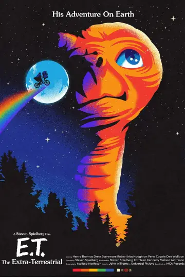 Poster to the movie "E.T. the Extra-Terrestrial" #1643337