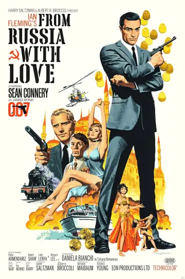 Poster to the movie "From Russia with Love" #624517
