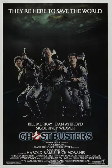 Poster to the movie "Ghostbusters" #838356