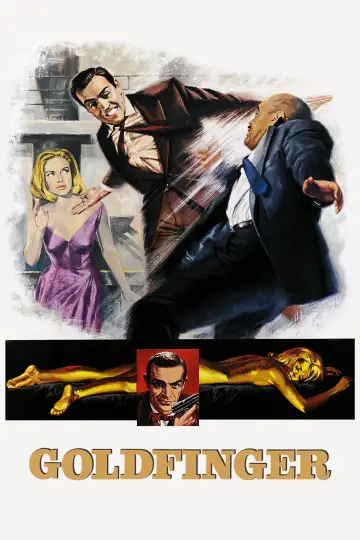 Poster to the movie "Goldfinger" #222818