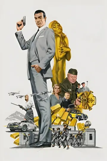 Poster to the movie "Goldfinger" #843664