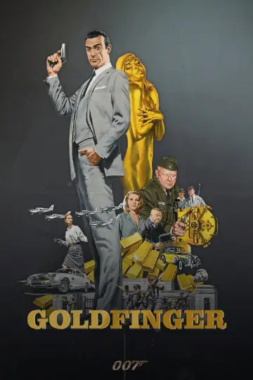 Poster to the movie "Goldfinger" #915445