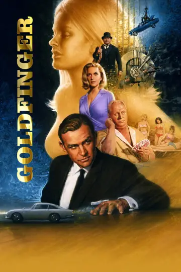 Poster to the movie "Goldfinger" #915448