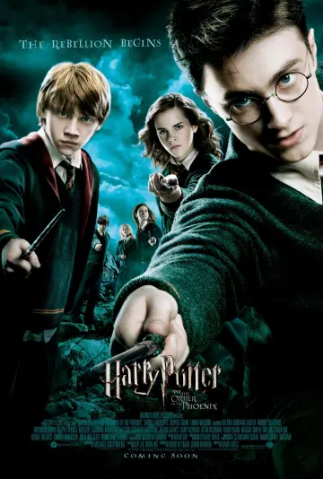 Poster to the movie "Harry Potter and the Order of the Phoenix" #552487