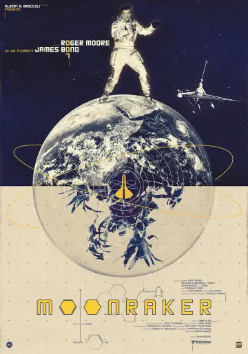 Poster to the movie "Moonraker" #783808