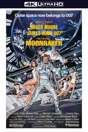 Poster to the movie "Moonraker" #783821