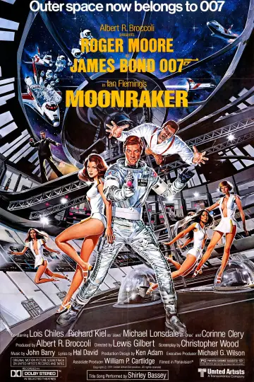 Poster to the movie "Moonraker" #783824